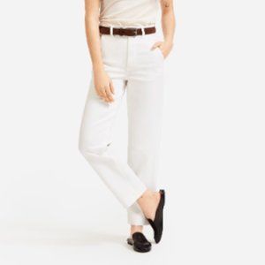 Everlane Women's White Ankle Jeans